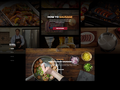 How to Sausage page layout