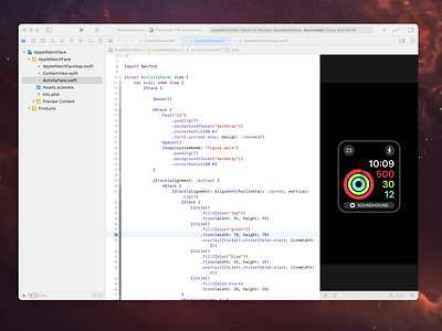 Apple Watch face in SwiftUI