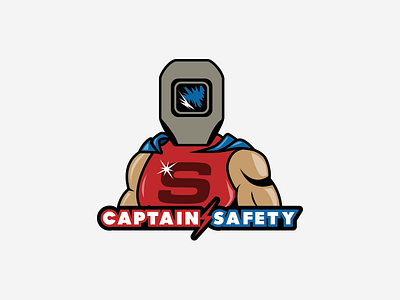 Captain Safety captain hazardous hero materials safety superhero