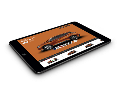 Nissan Car Personalization Studio App