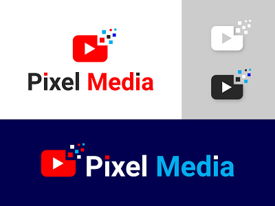 Pixel Media Brand Logo Mark