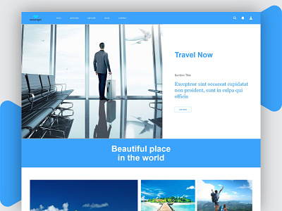 Travel Agency website UI Design agency agency ui branding graphic design home page design landing page landing page design minimal modern design simple design travel travel agency ui travel agency website ui design ui ui design uiux user interface web ui webdite ui