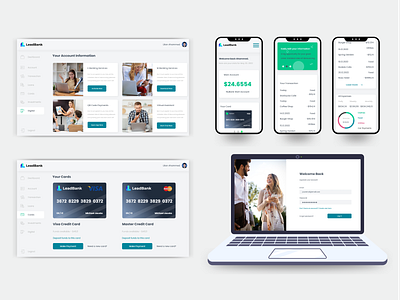 Financial Banking Website & Mobile Apps UI/UX Design 3d animation branding design graphic design icon identity landing page logo minimal mobile app modern ui motion graphics premium design simple design ui uiux design ux vector webpage