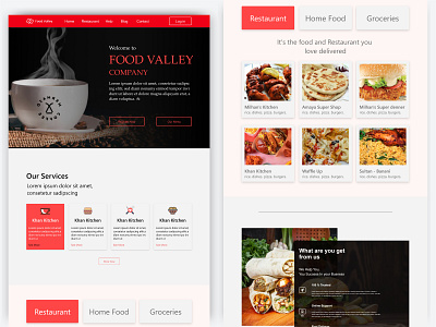 Restaurant Website UIUX Design adobe xd club design designer figma graphic design hotel landing page mini ber modern new uiux page design perty photoshop premium restaurant restaurant website simple user interface website