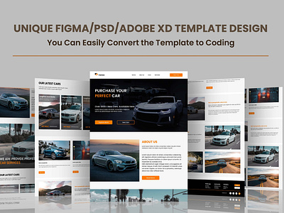 Website design for car company