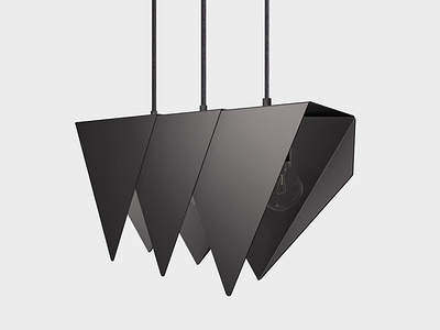 TRIO Pendant lamp black