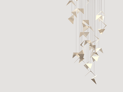 Portal chandelier | cream design furniture design lamp lighting modern design product design