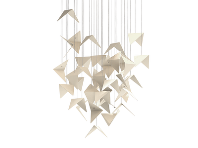 Hive chandelier | cream