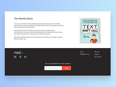 A Website for Introverts