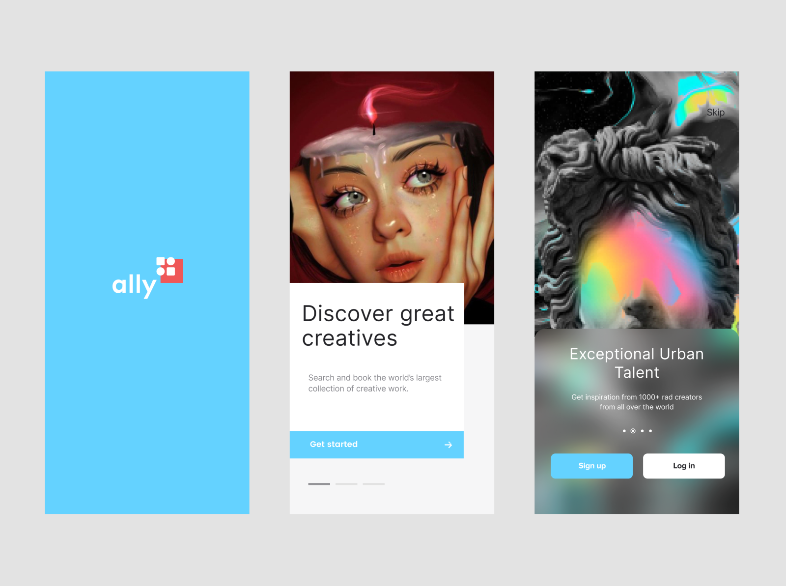 Ally Freelance App by Eseleose Ughulu on Dribbble