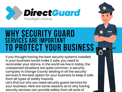 Highly-trained Security Guards in Orange County