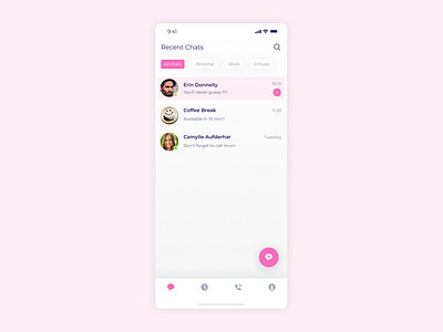 Daily UI 013 - Direct Messaging