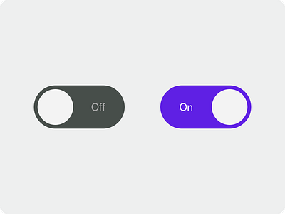 Daily UI 015 - On/Off Switch