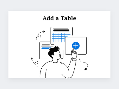 Add a Table