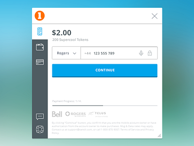 Payment Page Prototype clean design flat interface mobile payment prototype ui wallet