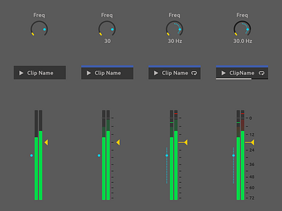 Ableton Live Redesign - Detail Level ableton audio daw design gui interface live redesign sound ui user
