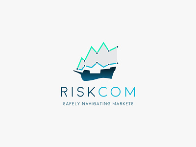 RiskCom | Logo Design adobe illustrator brand branding design freelancer graphic designer logo malta vector