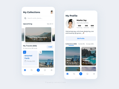 Traveller App UI Design branding travel travellerapp ui