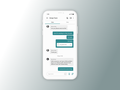 Direct Messaging - DailyUI 013 chat daily 100 challenge daily ui dailyu dailyui design directmessage ui