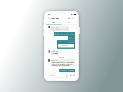 Direct Messaging - DailyUI 013