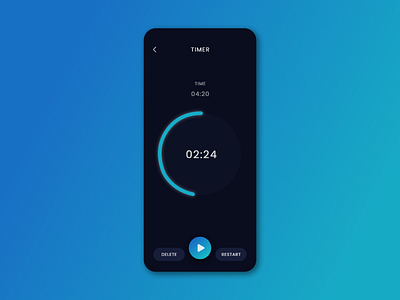 Countdown Timer- DailyUI 014