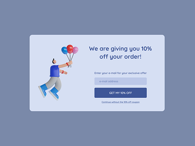 Pop-up DailyUI 016