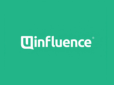 Uinfluence Logo Design brand identity logo design social social app