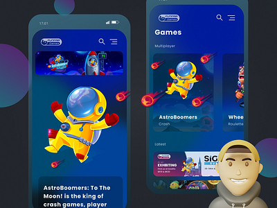 UX/UI Games Mobile Web