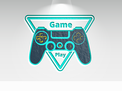 Game LOGO animation branding design flat icon illustration illustrator logo minimal vector