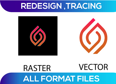 VECTOR TRACING branding design flat graphic design icon illustration illustrator logo vector vector tracing