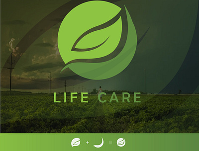 LIFE CARE LOGO DESIGN 3d animation branding design graphic design illustration illustrator logo motion graphics typography ui ux vector