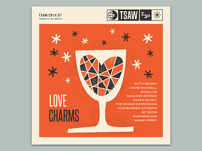Love Charms album cover illustration mixtape tsaw
