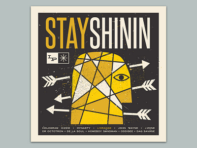 Stay Shinin illustration mixtape