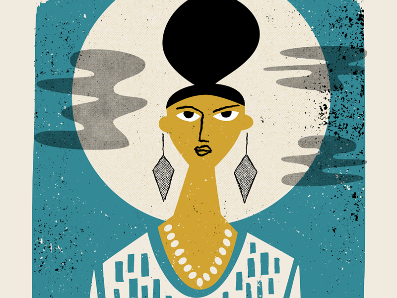 Abbey Lincoln illustration screenprint poster jazz