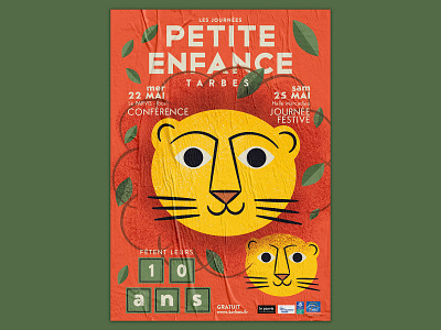 Journée Petite Enfance 2019 child illustration childhood graphicdesign illustration poster tarbes