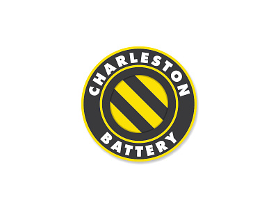 Day 15 - Sports battery charleston logo logo a day soccer