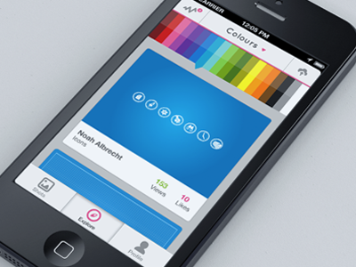 Drooole Colours design ios ui ux