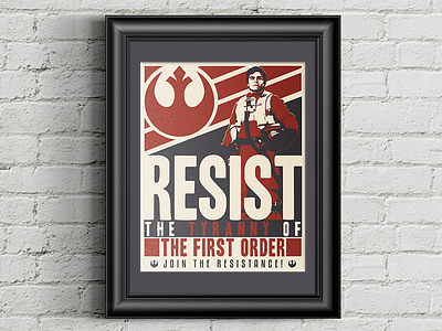 Star Wars Poster Mock Up poster poster design propaganda star wars the force awakens