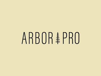 Arbor Pro logo logo design tree