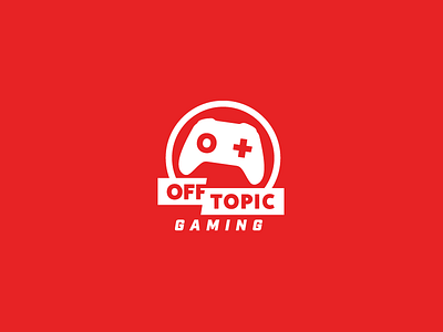 Off Topic Gaming branding branding elements logo logo design off topic wip