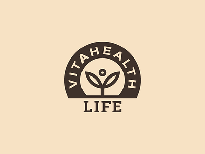 Vitahealth Life Logo Concept B life logo logo concept vitahealth life wip