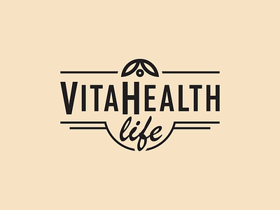 Vitahealth Life Logo Concept C life logo logo concept vitahealth life wip