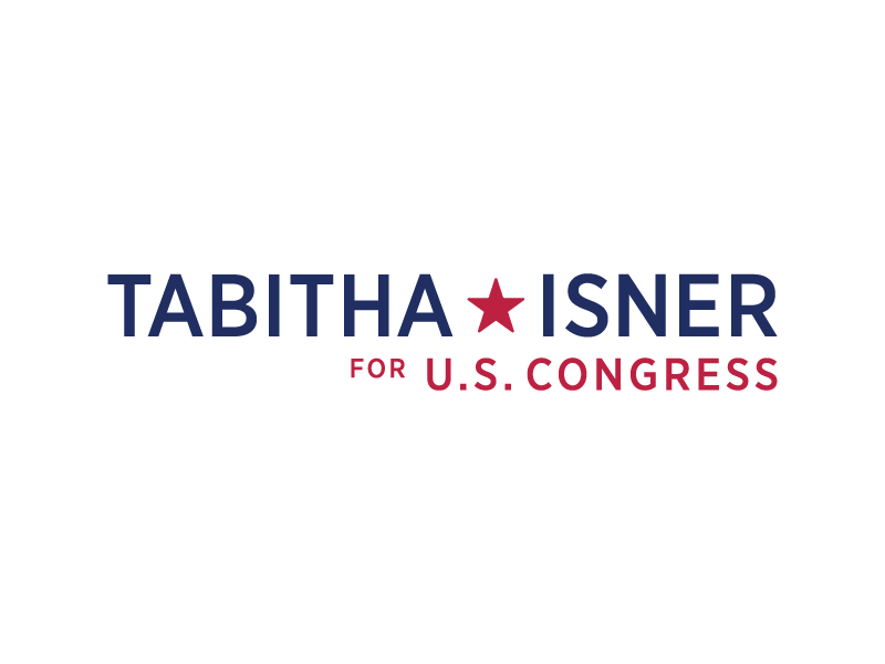 Tabitha Isner for Congress us congress congressional campaign logo design logo