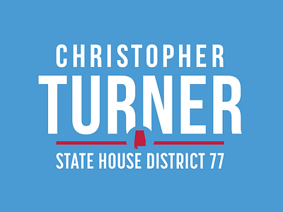 Christopher Turner For Alabama State House District 77 alabama candidate christopher turner democrat district 77 logo logo design political state house
