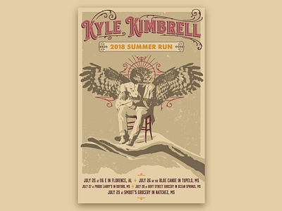 Kyle Kimbrell Gig Poster