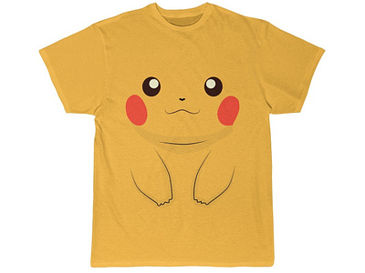 Pikachu Face T-Shirt