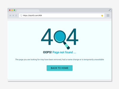404 Page - Daily UI Challenge 008 008 404 404 error 404 page beginner beginners dailyui dailyuichallenge desktop figma illustration ui design vector