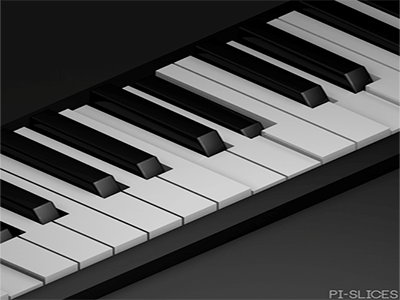 3D Isometric Piano GIF 3d animation cinema 4d gif isometric piano