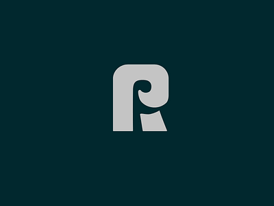 R P Growth Monogram growth icon logo