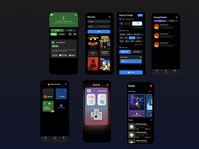 iOS app designs